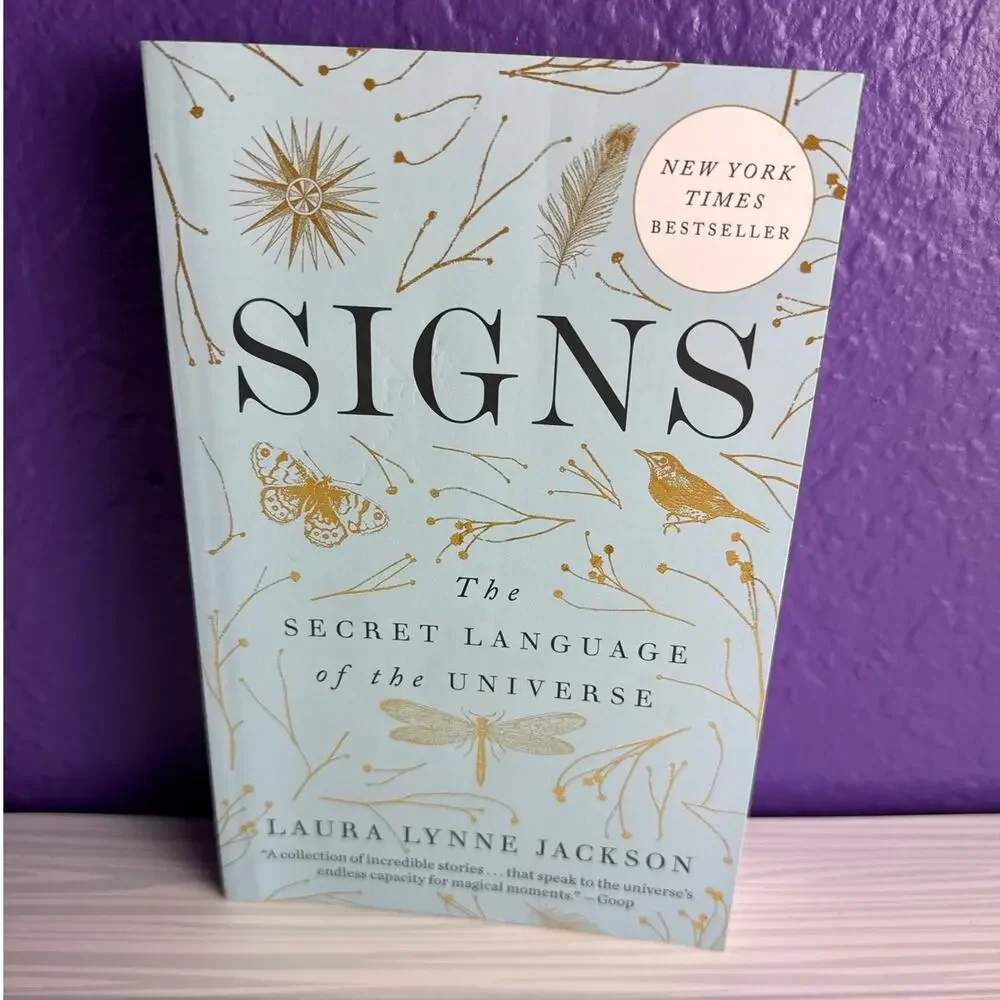 Signs Laura Lynne Jackson Paperback Book Secret Language Universe Spiritual